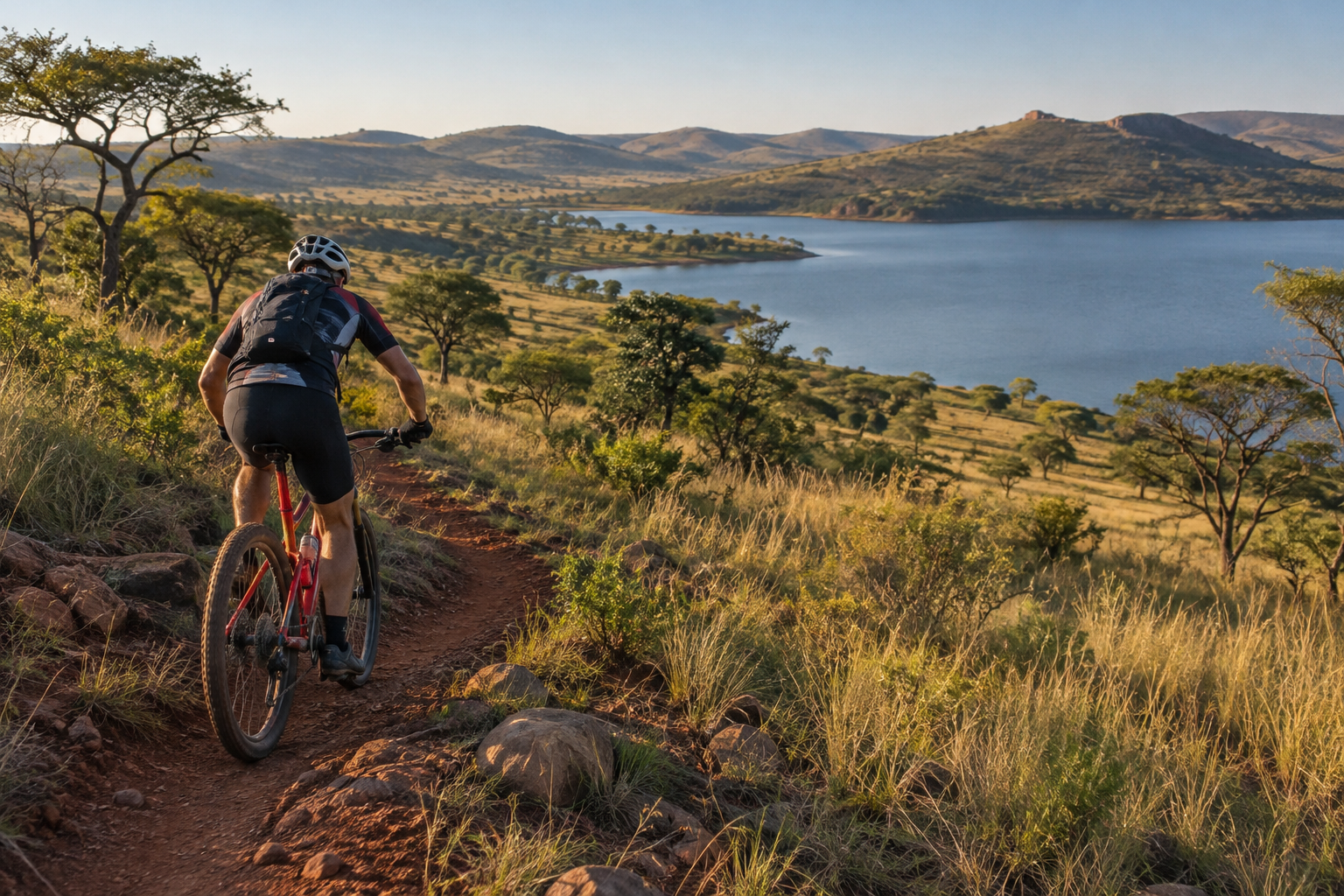 Mountain Biking at Roodeplaat